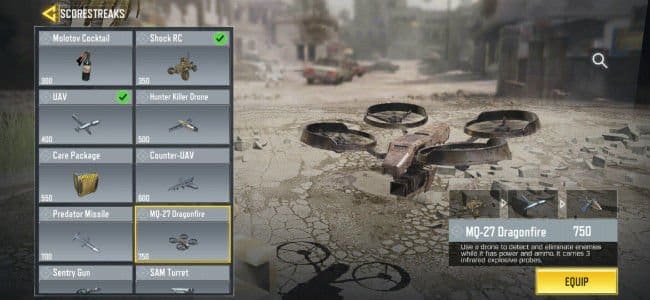 COD Mobile Destroy Enemies ScoreStreak with Tactical Grenade