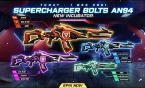 Supercharger Bolts AN94 In Free Fire