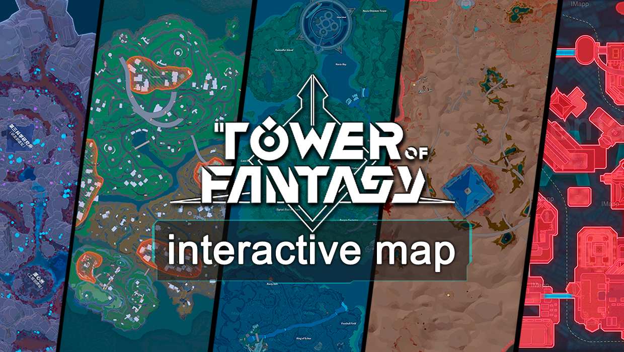 Tower of Fantasy Gray Space Interactive Map