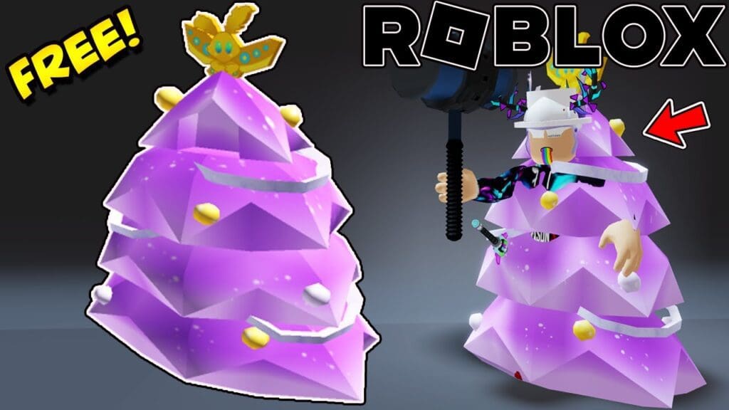  How to get Christmas tree suit in Roblox