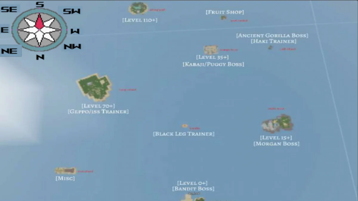 Pixel Piece Island Guide