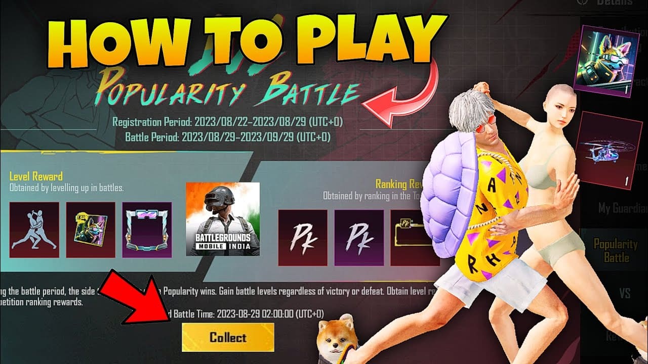 BGMI Popularity Battle Event Explained | How to Win Popularity Battle 1v1 Popularity Battle