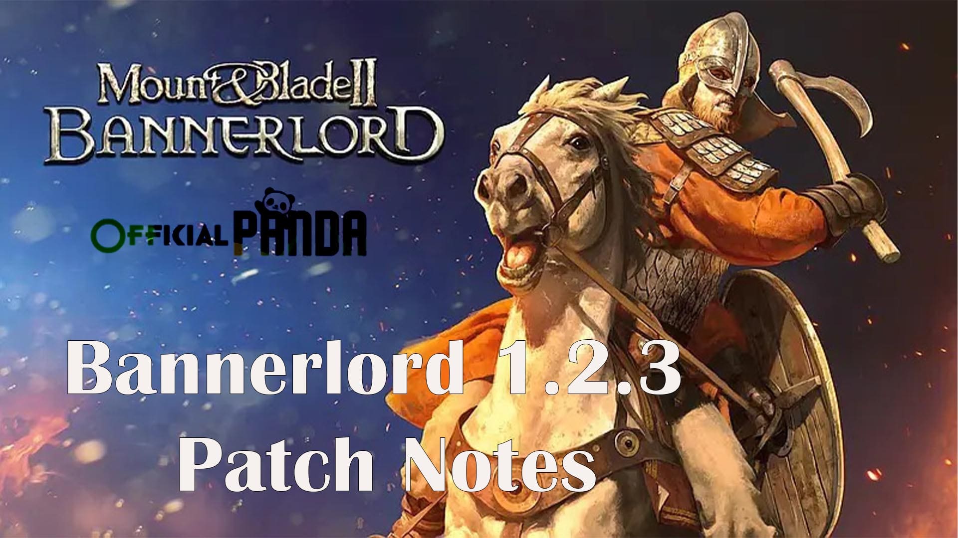 Bannerlord 1.2.3 Patch Notes