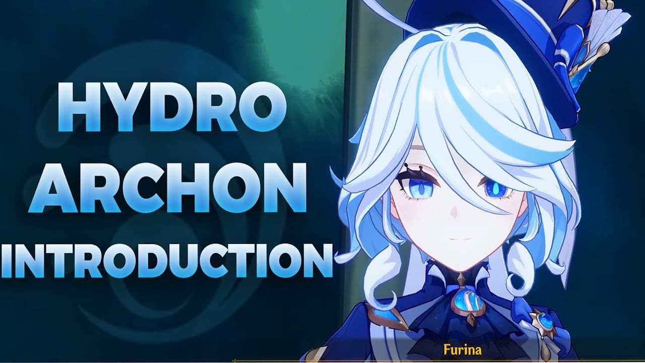 Furina Hydro Archon Introduction Cutscene Genshin impact 
