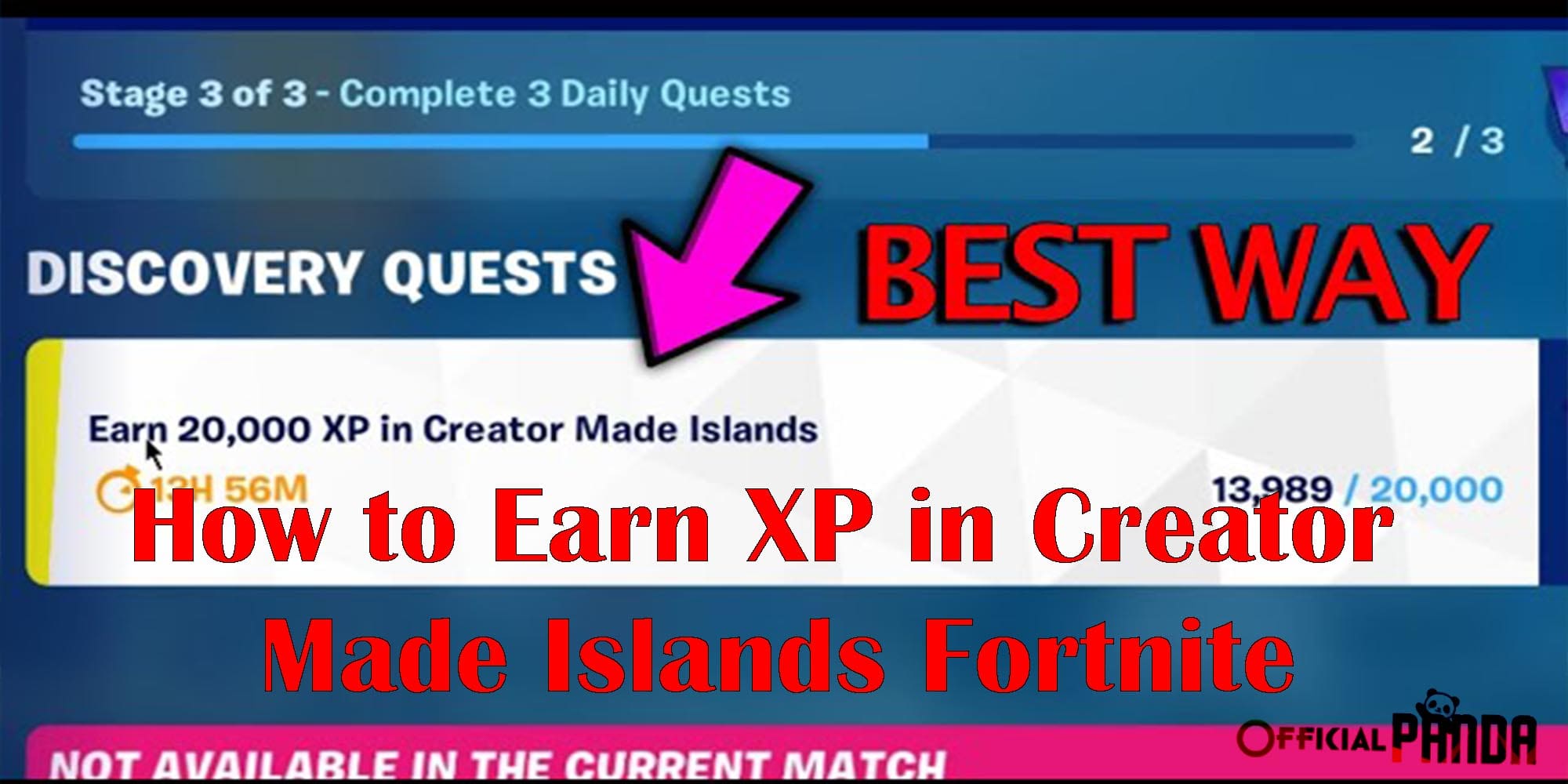 How to Earn XP in Creator Made Islands Fortnite