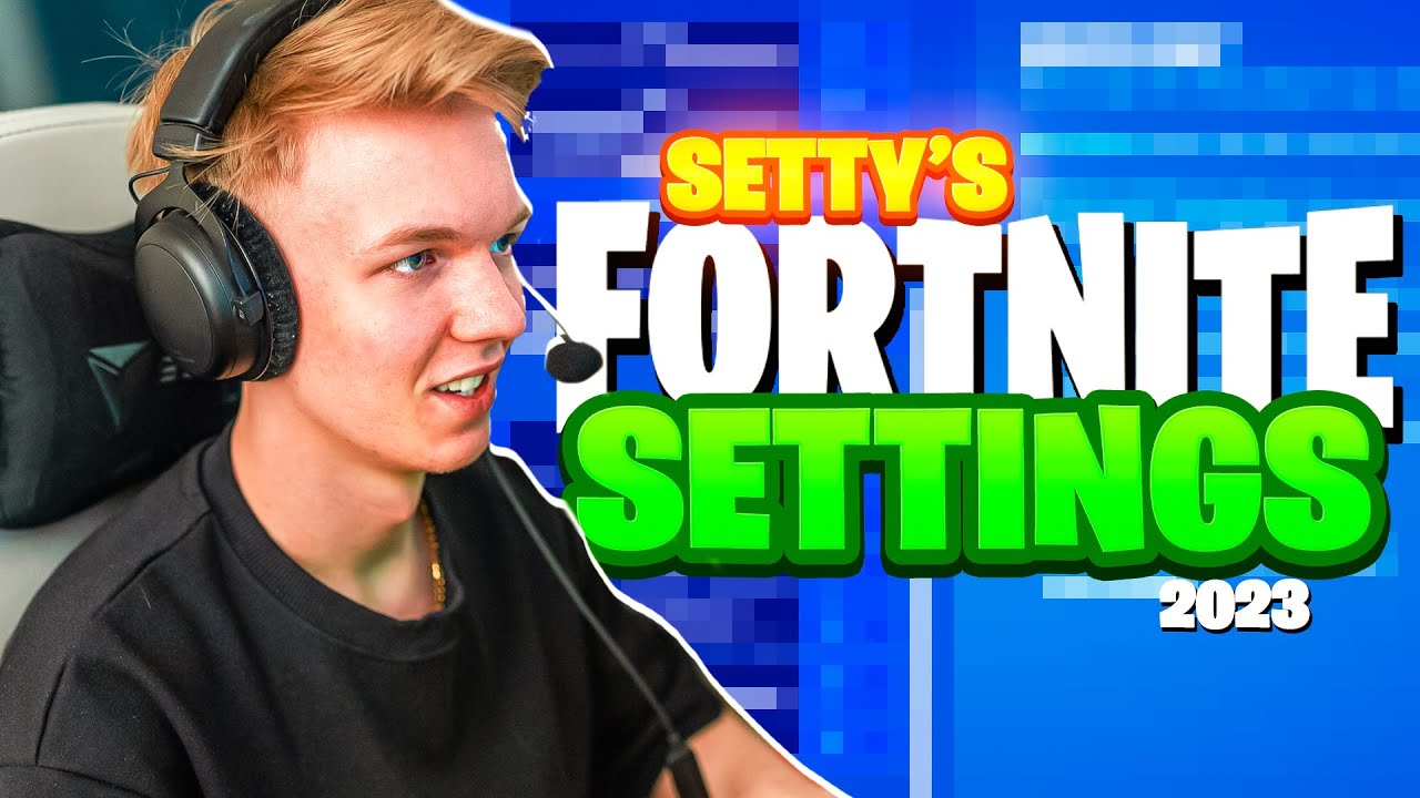 Best Setty Fortnite Settings Crosshair and Config 