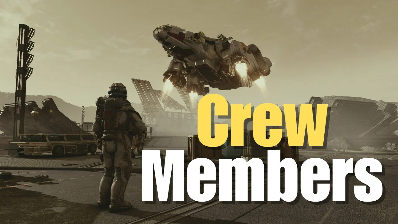 How To Add, Remove, And Change Crew Members in starfield