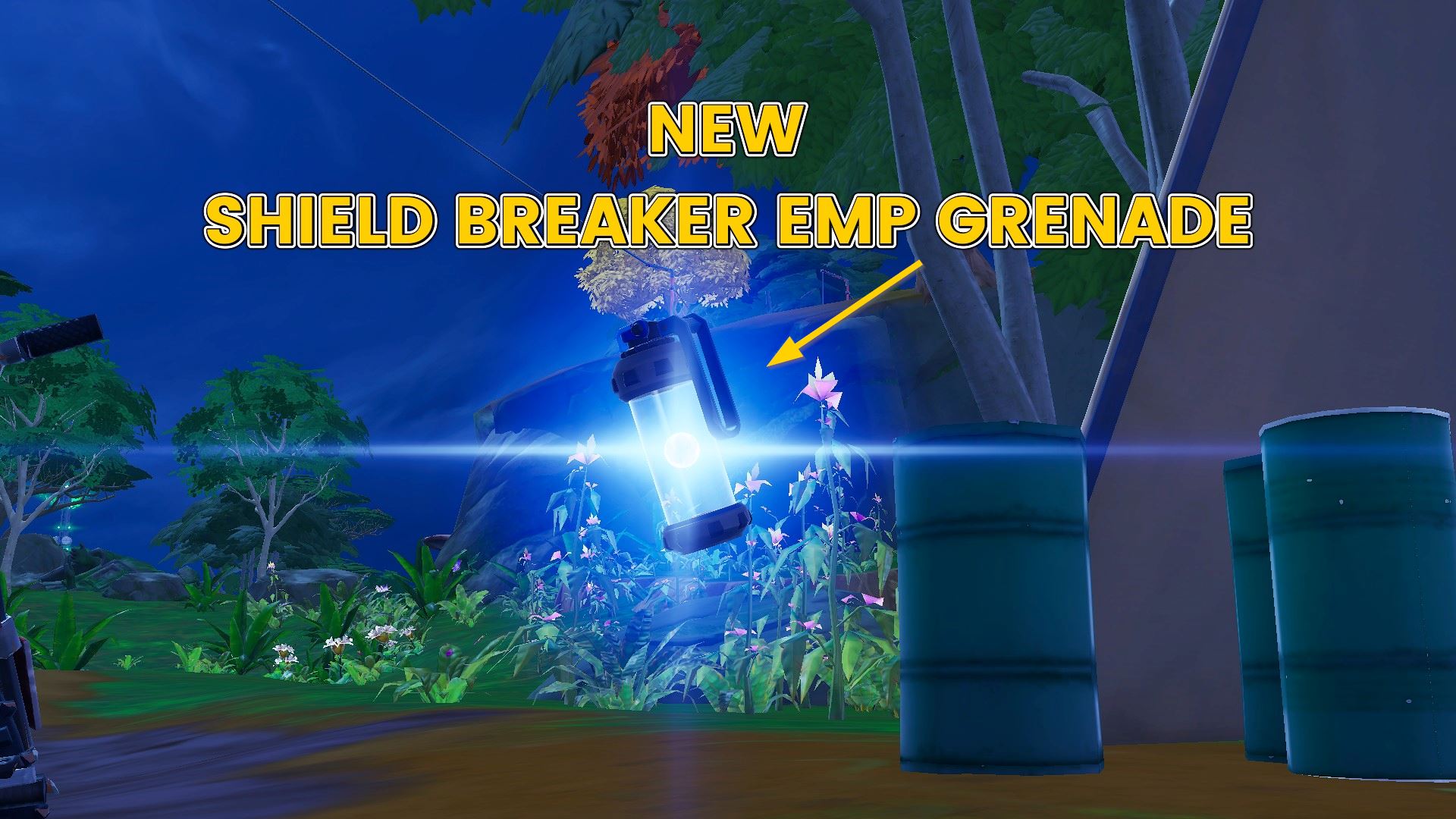 How to complete Fortnite Week 2 Season 4 Quests Hit Enemy Players With Shield Breaker EMP Grenades (5)