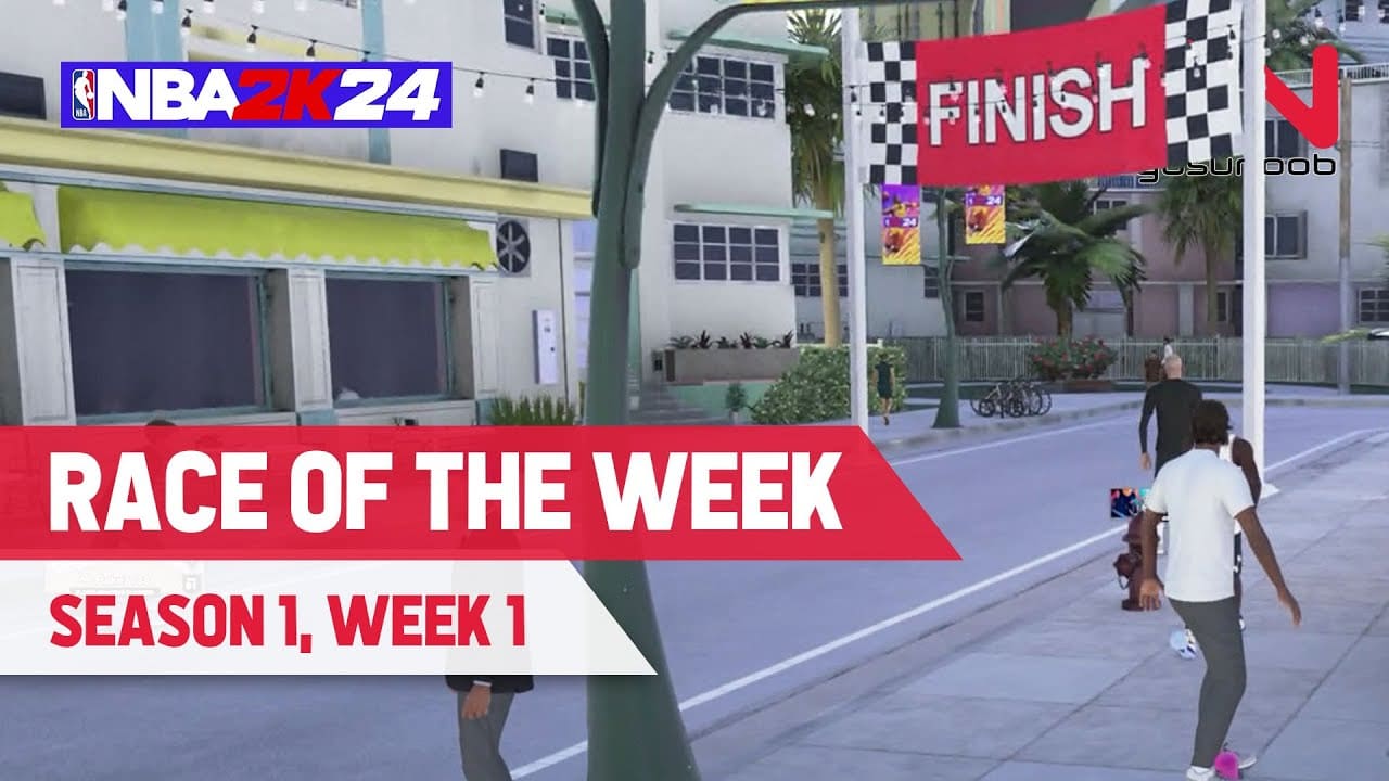 NBA 2k24 Race of the Week Season 1 Week 1