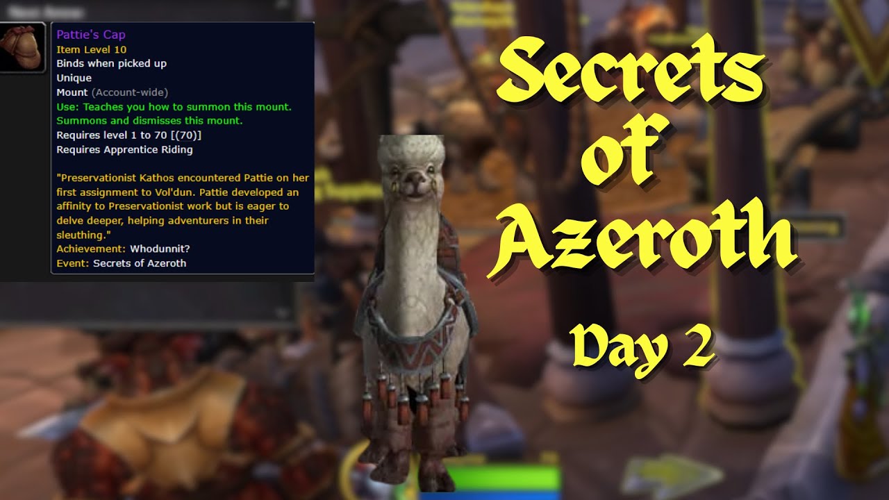 Secrets of Azeroth Event Day 2