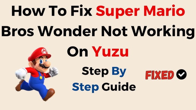 How to Fix Super Mario RPG Yuzu no Sound Error