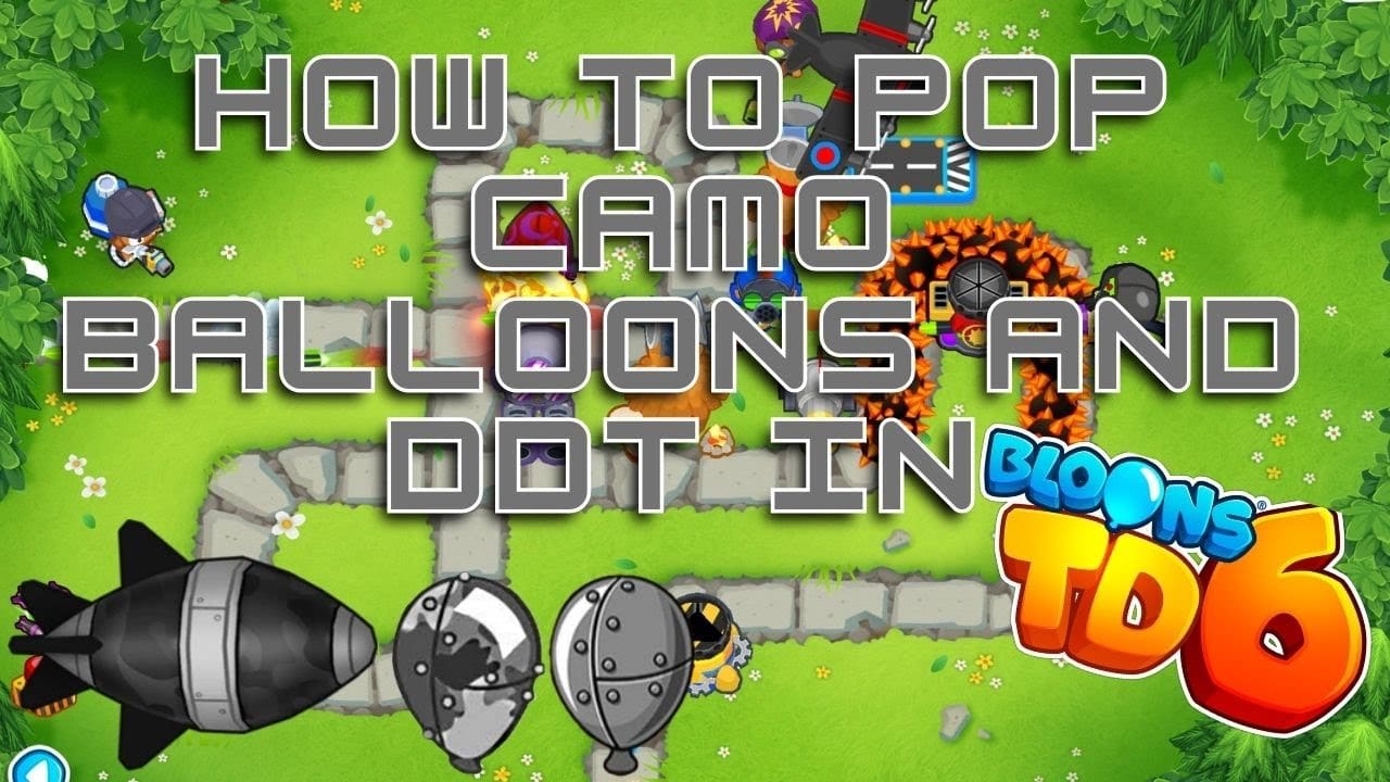 How to Stop Camo Bloons in BTD6