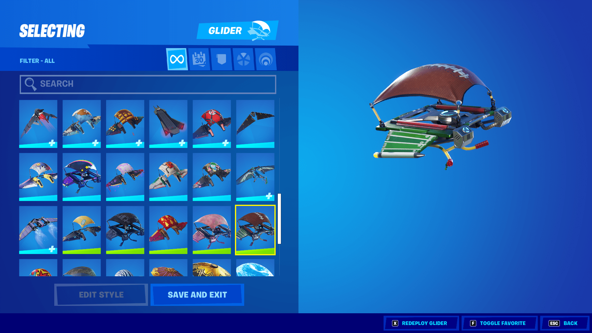 How to unlock Glider in Fortnite