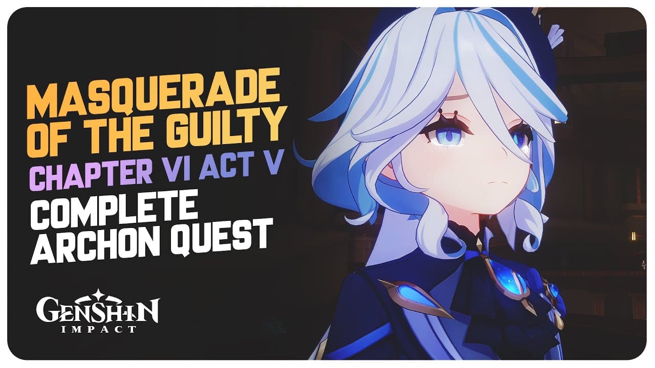 Masquerade of the Guilty Genshin Impact Quest