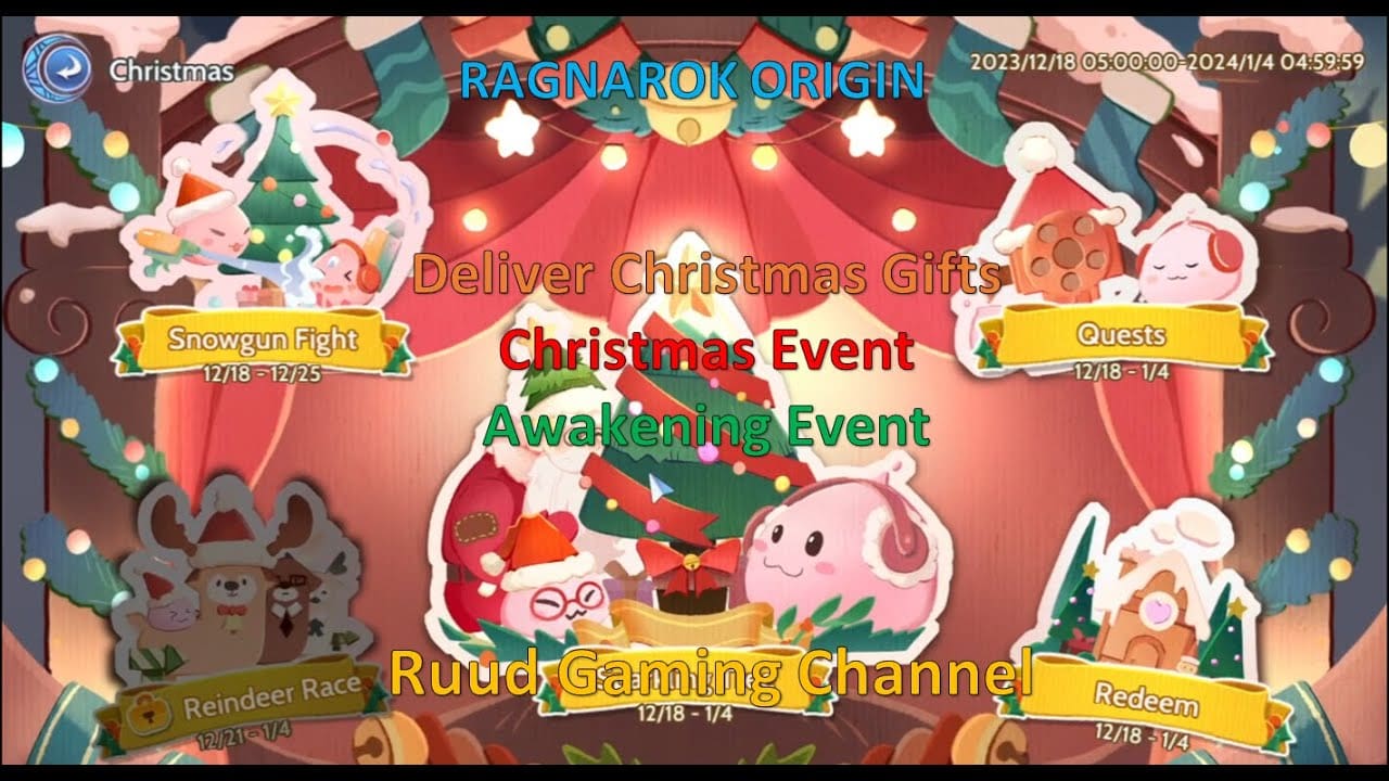 Ragnarok Origin Ronopoly Christmas Event - Guide!