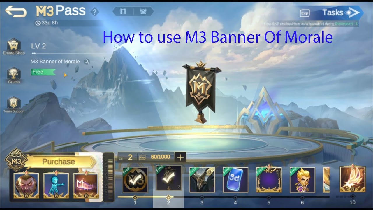  How to Use Banner of Morale MLBB! Check Out