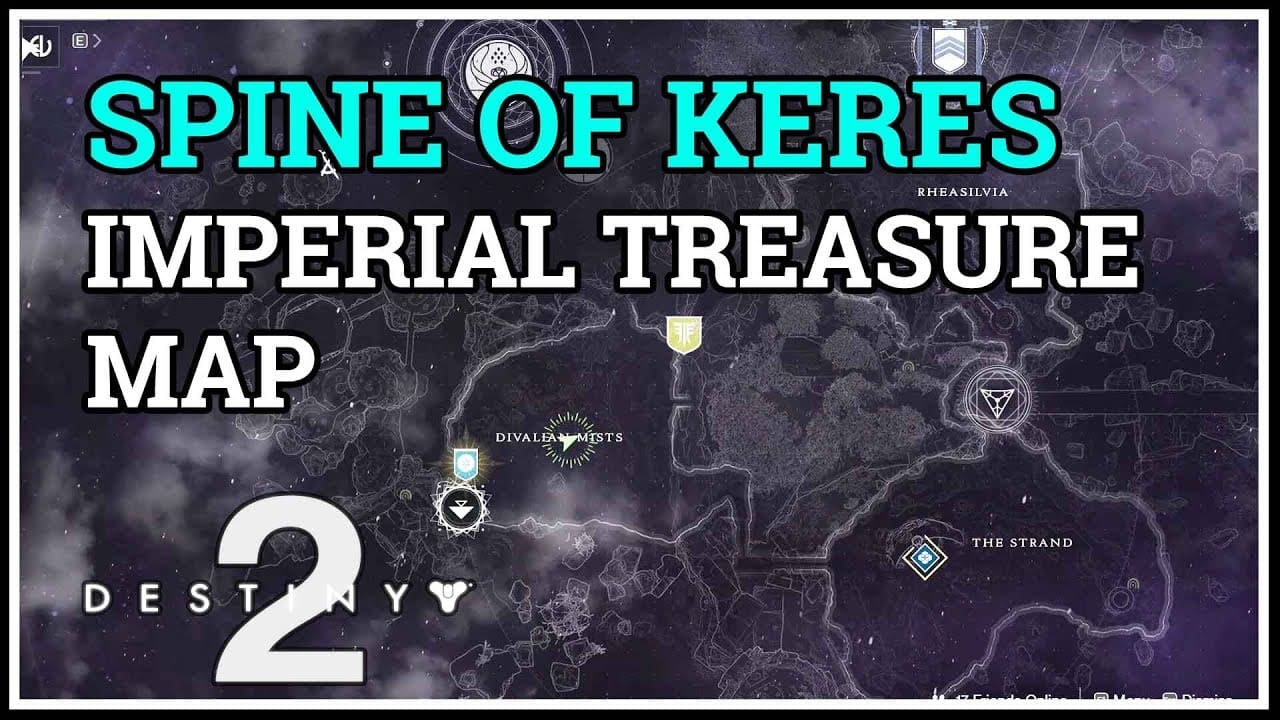  Desiny 2 Spine of Keres! Location Guide 2024