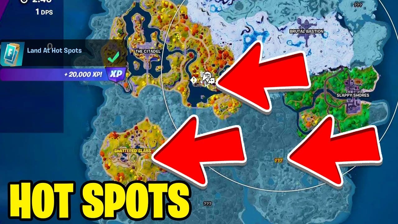  How to Land at a Hot Spot in Fortnite! Complete Quest Guide
