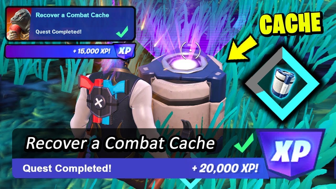  How to Esily Recover Combat Cache in Fortnite?