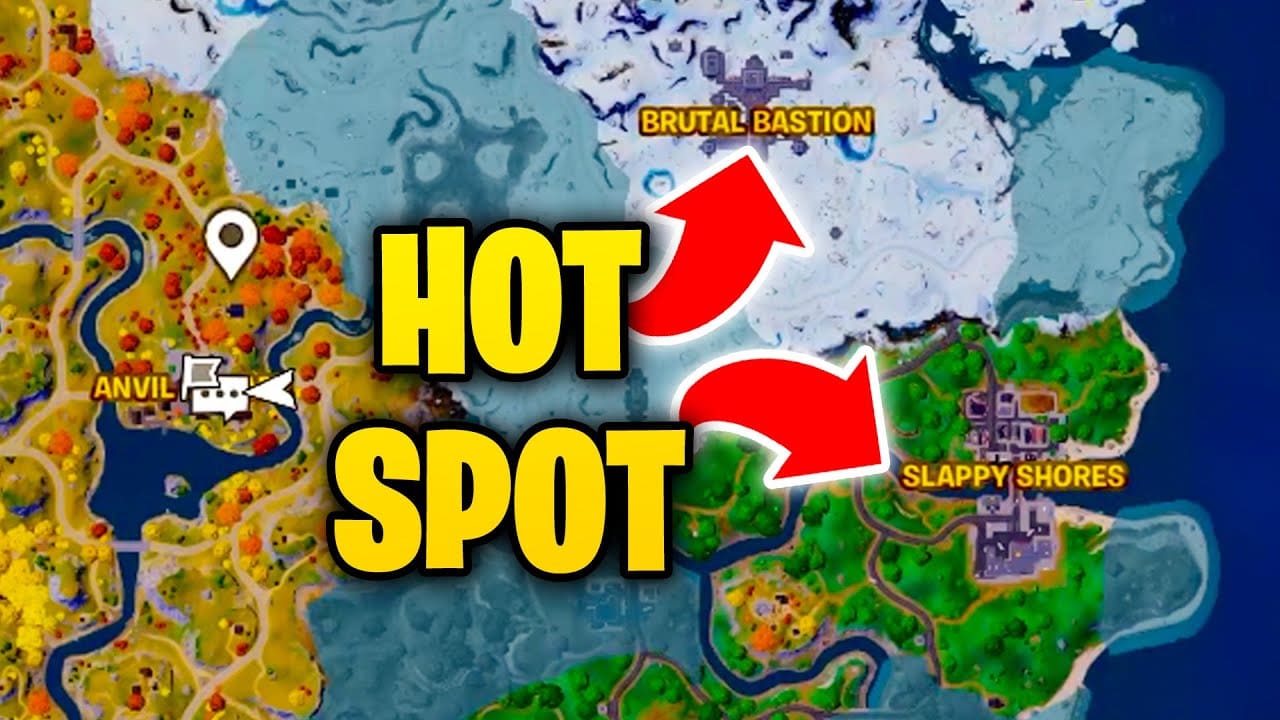  How to Land at a Hot Spot in Fortnite! Complete Quest Guide