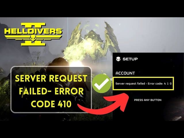 How To Fix Error Code 4 in HELLDIVERS 2 | Code 4 Error in HELLDIVERS 2 Fixed 