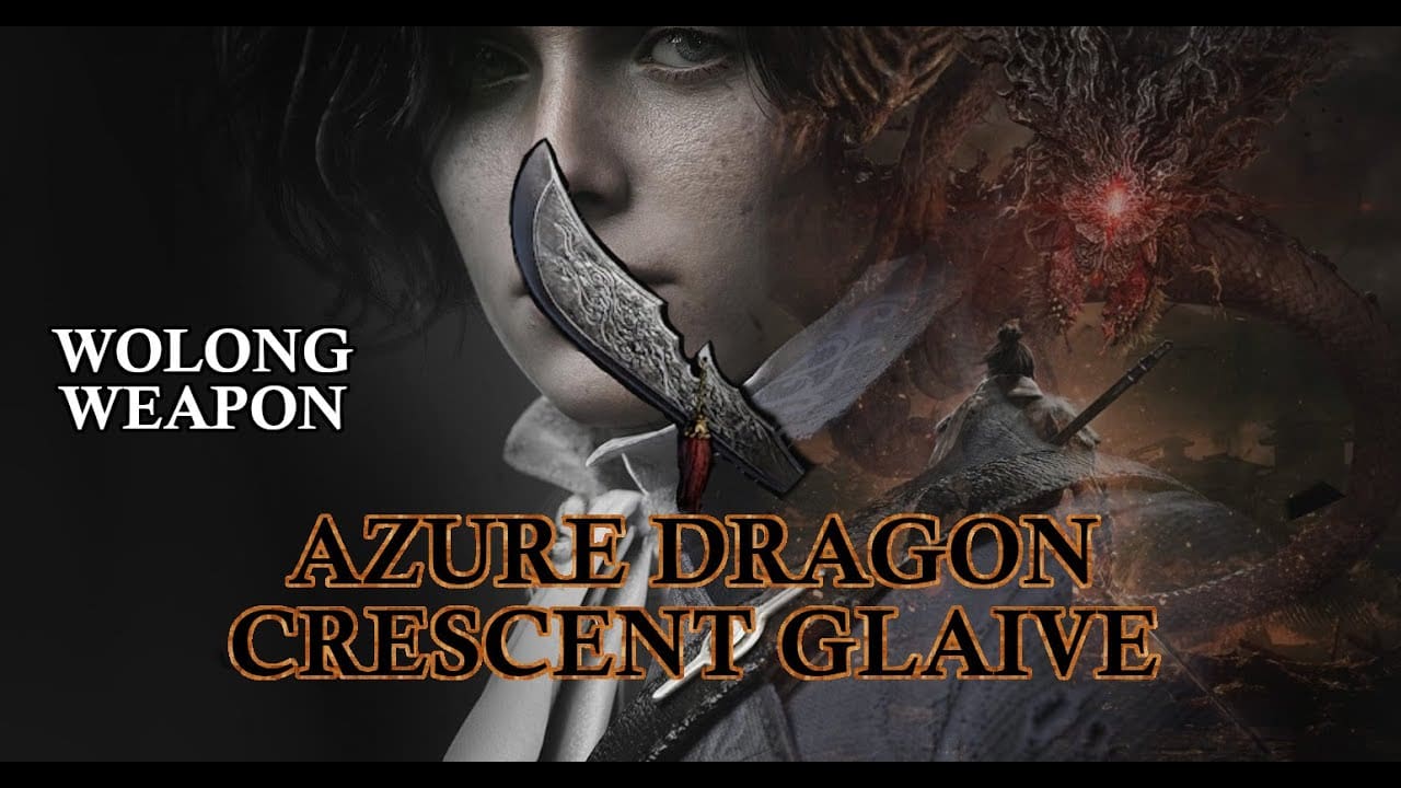 Azure Dragon Crescent Glaive Lies of P
