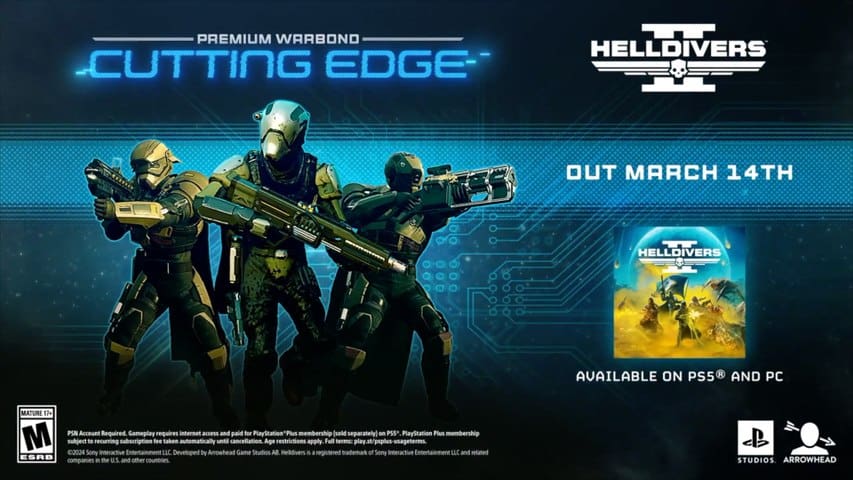  Helldiver 2 New Cutting Edge Warbond! Check Out