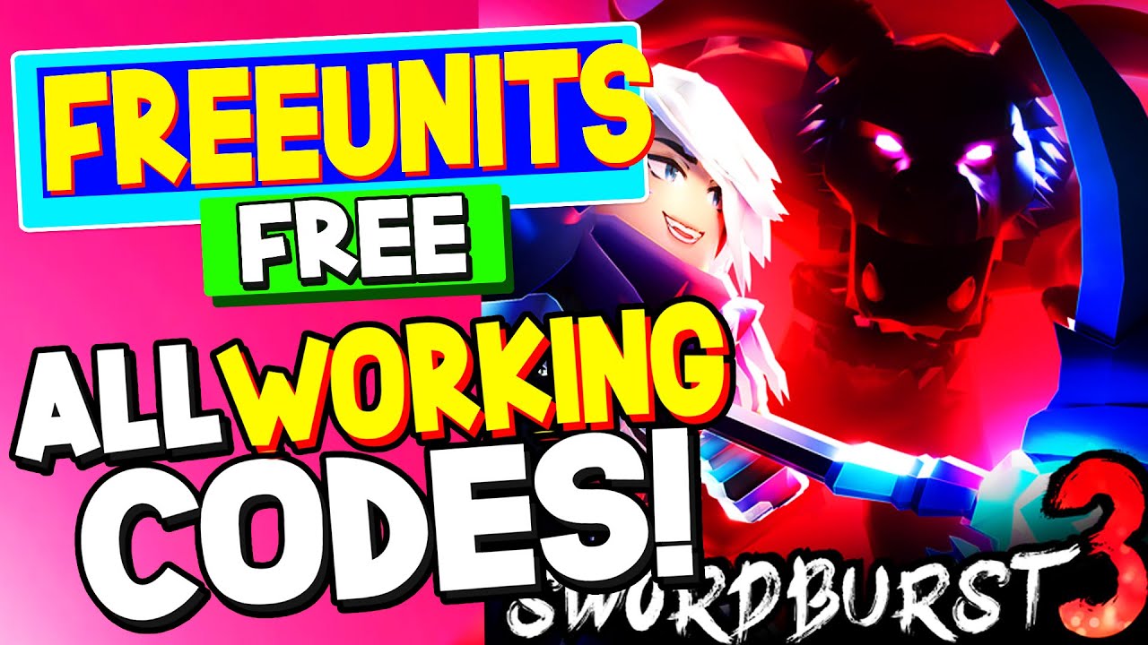  Working Update Codes For Swordburst 3! Check Out All Codes