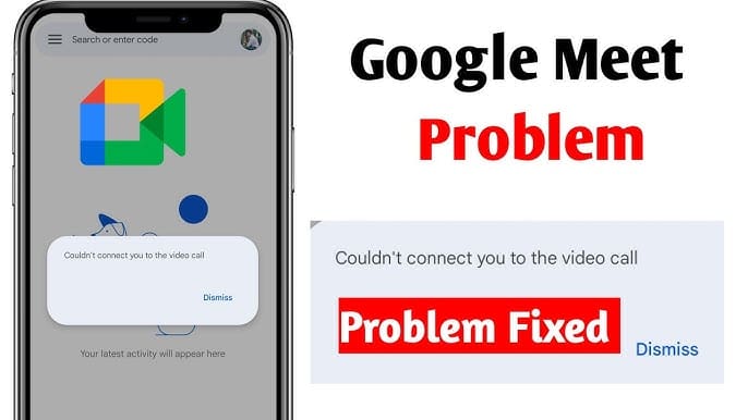 Unexpected Error Google Meet Video Call Fix